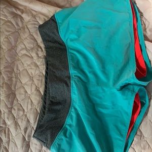 Blue activity shorts